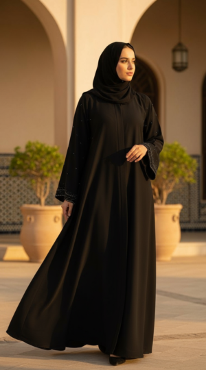 عباءة الكريب الفاخر