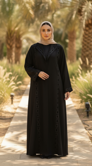عباية نقشة النخيل