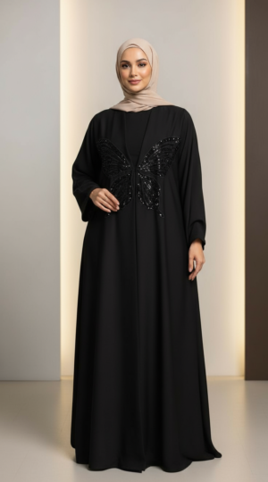 عباية لمعة الكريب